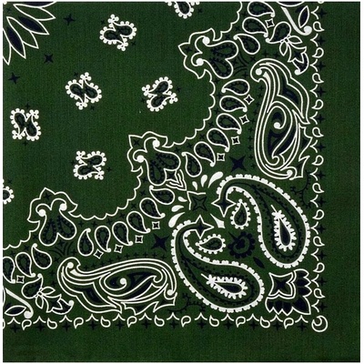 Bandana šátek Army green II B1845 Blingstar zelená