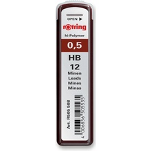 Rotring tuhy do mikrotužky 0,5 mm, HB S0312650 12 ks
