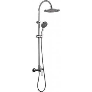 Inter Ceramic Душ система със смесител, пита, слушалка и шлаух ICT 6544GRAY, Inter Ceramic (6544GRAY)
