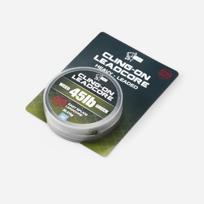 Kevin Nash Olověná šňůra Cling-On Leadcore 7m 45lbs Weed Green