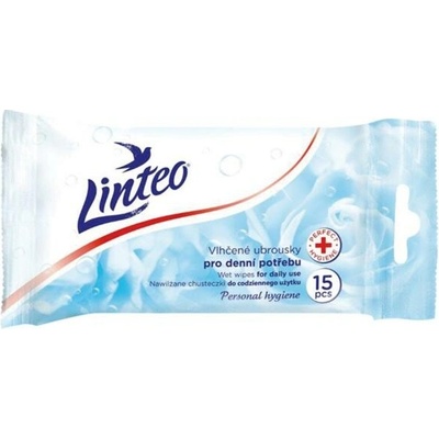 Linteo Vlhčené cestovné obrúsky Satin 15 ks