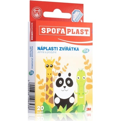 Spofaplast Náplasti Zvířátka 20 ks