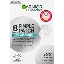 Garnier Pure Active Pimple Patch Hydrokolidná neviditeľná náplasť 22 ks