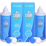 Avizor All Clean Soft разтвор 2 х 350 ml - leshti