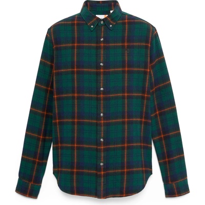 Timberland Мъжка риза с копчета Timberland Midweight Flannel Check Shirt - Green Gables Yd (033-2858-0312)