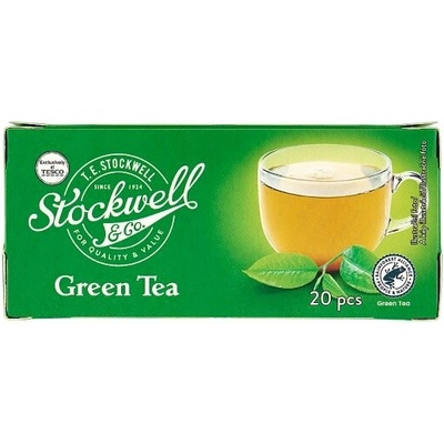 Stockwell & Co Zelený čaj 20 x 1,5 g