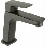 FERRO Едноръкохватков смесител за умивалник Ferro Vitto Verdeline, матово сиво Gun Metal (BVI2VLGM)