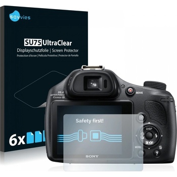 6x SU75 UltraClear Screen Protector Sony Cyber-shot DSC-HX400V