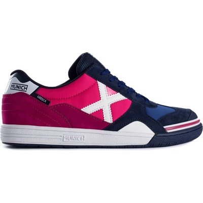 Munich Футболни обувки Munich Gresca Indoor Football Shoes - Navy/Fuchsia