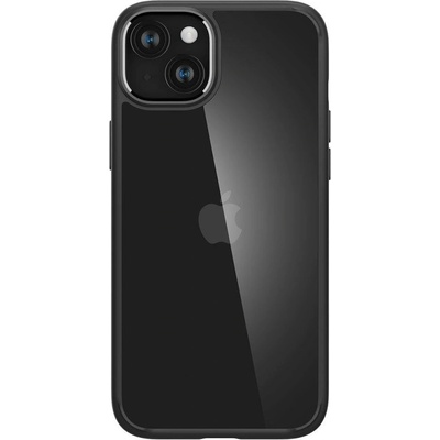 Spigen Кейс Spigen Ultra Hybrid за iPhone 15, матово черен (8809896751209)