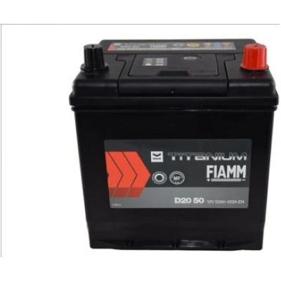 Fiamm Black Titanium 12V 50Ah 420A D20 50