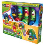 Play-Toys Комплект с моделин Play-Toys - Фризьорски салон за чудовища (270) - ozone