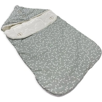 Image 1 of BabyJem Чувалче за спане BabyJem - Зелено с цветя (428)