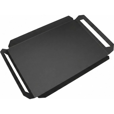ZLKL Servírovací hliníkový tácek stohovatelný 125x185x20 mm černý