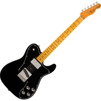 Fender American Vintage II 1977 Telecaster Custom MN Black Електрическа китара