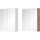 Mereo Aira, Mailo, Opto, Bino, koupelnová galerka 60 cm, zrcadlová skříňka, bílá CN716GB