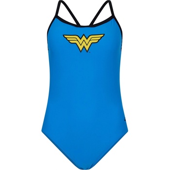Zoggs Wonderwoman Tri Back Womens - Blue