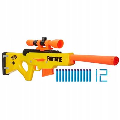 Detská puška - Nerf Fortnite Basrl Rifle 12 Šípky vrátane (Nerf Fortnite Basrl Rifle 12 Šípky vrátane)