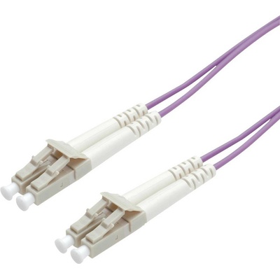 Roline 21.15.8756 optický patch LC-LC 50/125 (multimode), duplex, OM4, 15m