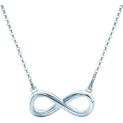 Savicki Náhrdelník s príveskom Infinity: strieborný KZINFINITY001-SRB