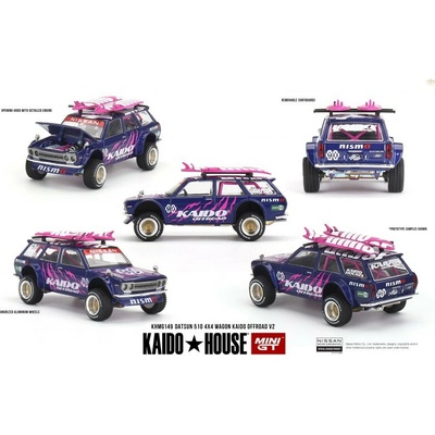 MINI GT Datsun 510 4x4 Wagon Kaido Offroad V2 1:64