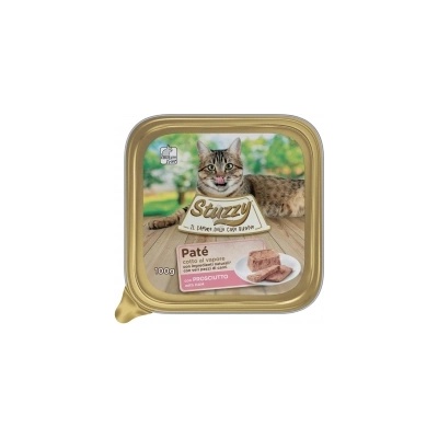 Stuzzy Mister Stuzzy Cat With Ham - Пастет за израснали котки с шунка, 100 гр
