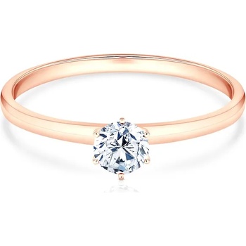 Image 1 of SAVICKI Годежен пръстен savicki: розово злато, диамант