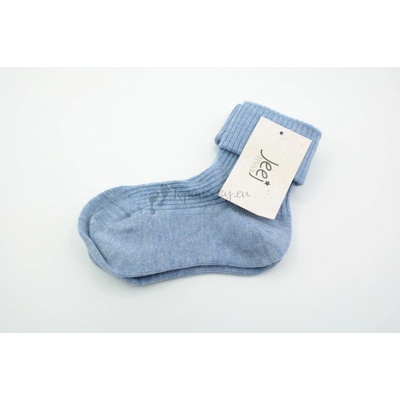 Jeej design Detské ponožky Faded Denim bledomodrá