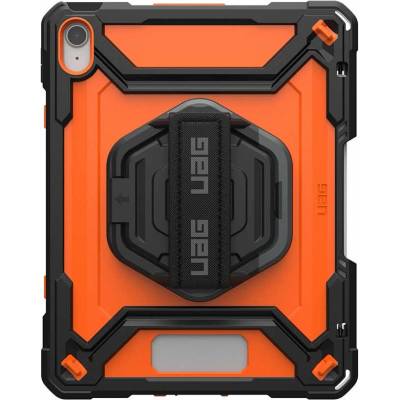 Urban Armor Gear Gear Plasma Case - удароустойчив хибриден кейс от най-висок клас за iPad 10 (2022) (oранжев) (bulk)