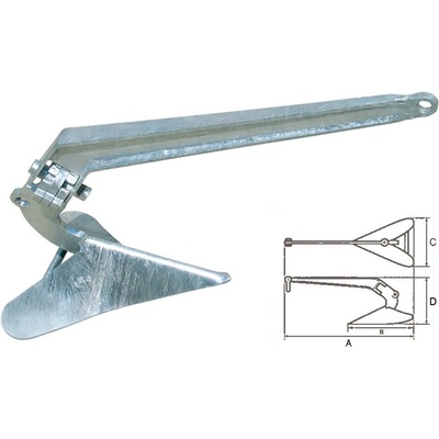 PLOUGH pozinkovaná 16 kg G-020160