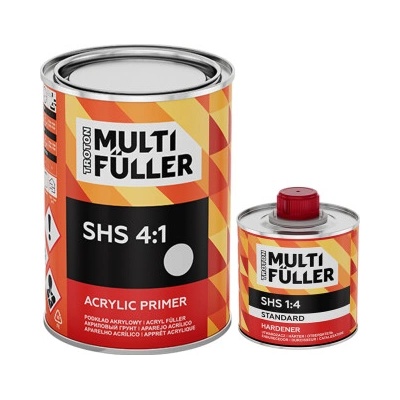 TROTON MULTI FÜLLER Plnič DTM 4:1 Šedý SADA 1 l