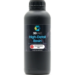 3DJAKE 8K High-Detail Resin Transparent Rot - 1.000 г (02-33120331)