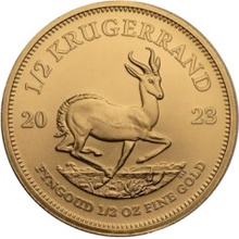 South African Mint zlatá mince Krugerrand 2023 1/2 oz