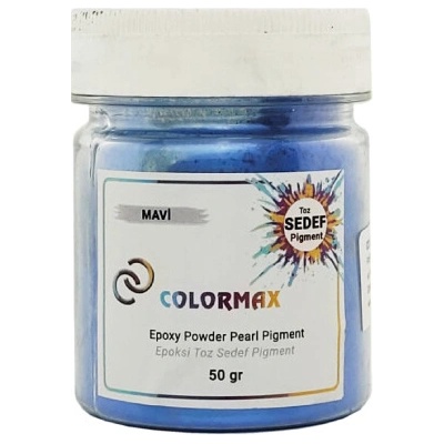 Colormax Pigment práškový perleťový modrý prášok 50 g