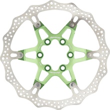Reverse Alloy/Steel 6 děr 160 mm světle zelená