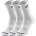 Babolat Чорапи Babolat 3 pairs - white (5UB1371-1000 -43-46)