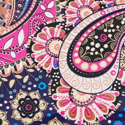 Transfer fólia na nechty Retro Paisley 13 100 cm