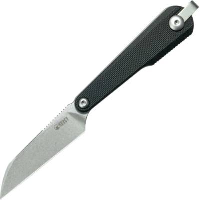 KUBEY YAG Beadblast 14C28N Blade Black G10 KU450A