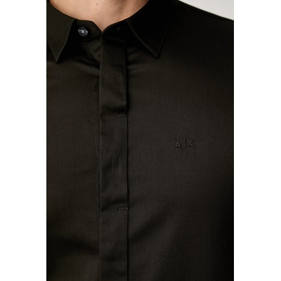 Giorgio Armani риза мъжка от памук с еластан (8NZCBD.ZN10Z.)
