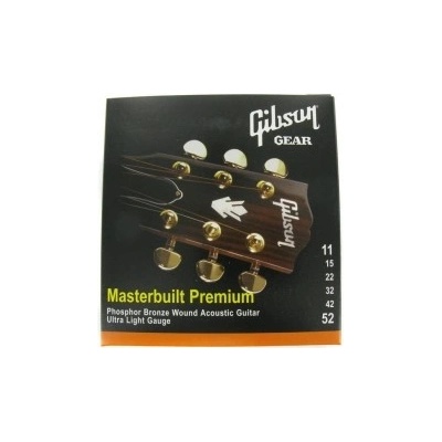 Gibson Gear Masterbuilt Premium 010, 011,012 Síla strun 0,012