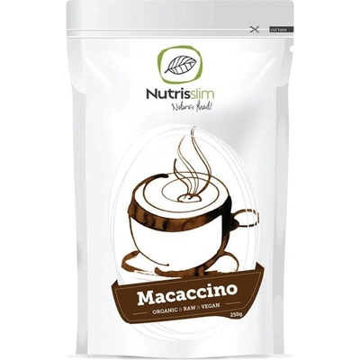 Nutrisslim Macaccino prášok Bio 250 g