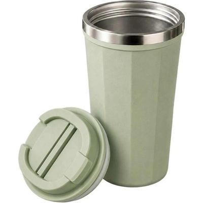 Verk termohrnek s přísavkou proti převržení 380 ml zelený