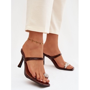 Step in style Дамски сандали с ток модел 225134 Step in style