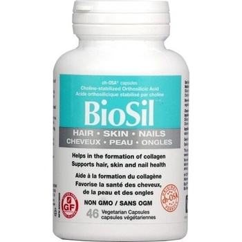Natural Factors BioSil Коса, кожа и нокти 118 mg 46 V капсули | Natural Factors (0177 PN)