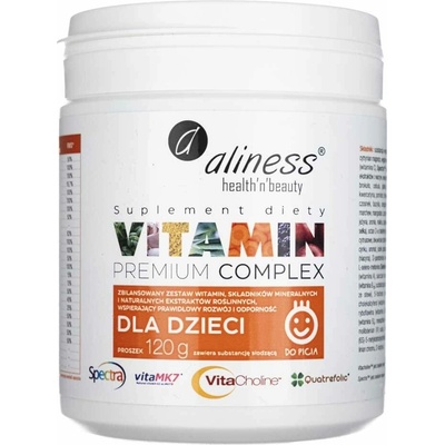 Aliness Prémiový Vitamínový komplex pre deti prášok 120 g