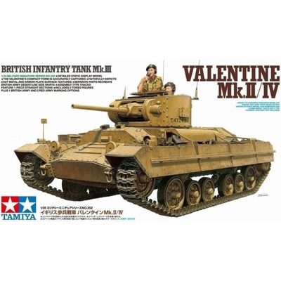 Tamiya Valentine Mk. II IV British Infantry Tank Mk. III 1:35