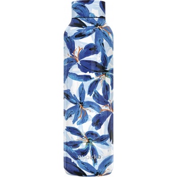 Quokka Nerezová termoláhev Solid 630 ml blue hibiscus