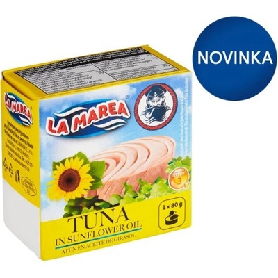 La Marea Tuniak v slnečnicovom oleji 80 g