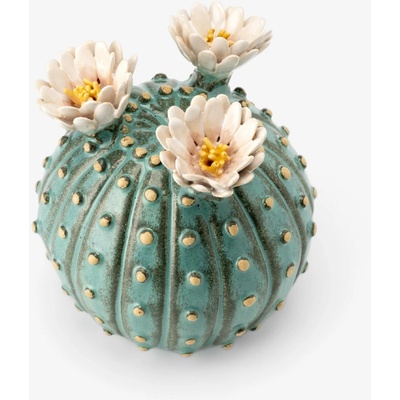 Jaure.ART Keramický kaktus - Gymnocalycium bruchii