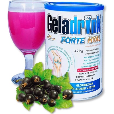 Orling Geladrink Fast nápoj černý rybíz 420 g